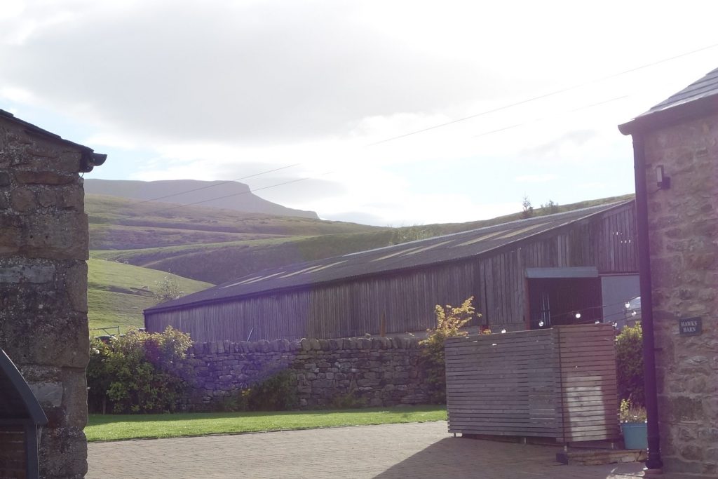 View of Pen-y-ghent, one of the Yorkshire 3 Peaks Challenge hills. Photo taken from Hawks Barn.